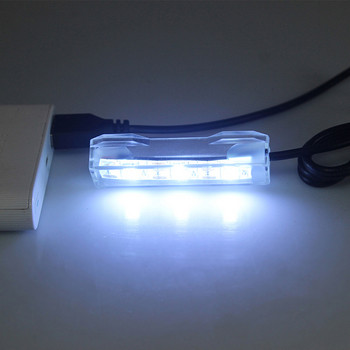 Φωτιστικό Δεξαμενής Ψαριών Πλαστικό Μικρά Φυτά Ενυδρείου Φωτιστικό USB LED Επιτραπέζιο Φωτιστικό Δεξαμενής Ψαριών Ενυδρείο Τοπίο Διακοσμητικό Φωτιστικό 5 Χρώματα
