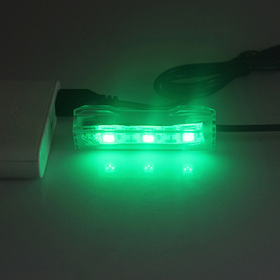 Akvariumo lemputė, plastikinė mažų akvariumo augalų šviesa USB LED staliniams kompiuteriams akvariumo lempa Akvariumo kraštovaizdžio dekoratyvinė lempa 5 spalvos