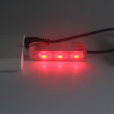 Akvariumo lemputė, plastikinė mažų akvariumo augalų šviesa USB LED staliniams kompiuteriams akvariumo lempa Akvariumo kraštovaizdžio dekoratyvinė lempa 5 spalvos