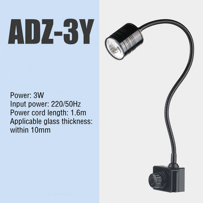 Reflector pentru acvariu cu clemă pentru acvariu cu 3 culori, reglabil și telecomandă cu gât de gâscă pentru rezervorul de pește plantat 3w 5w 7w