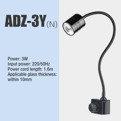 Reflector pentru acvariu cu clemă pentru acvariu cu 3 culori, reglabil și telecomandă cu gât de gâscă pentru rezervorul de pește plantat 3w 5w 7w