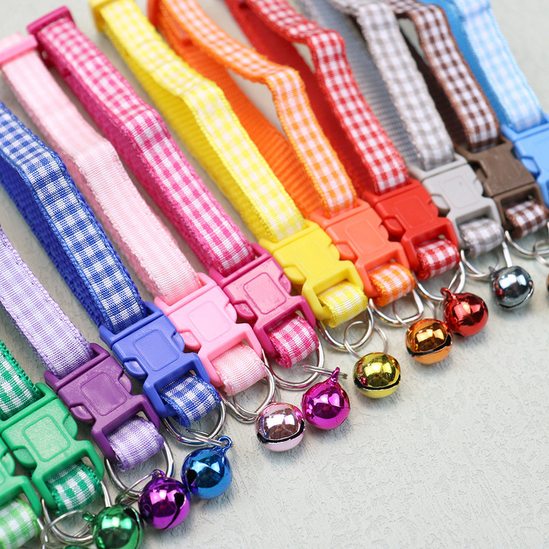 1 ΤΕΜ. Χαριτωμένο κολάρο γάτας Μικρό κολάρο για κουτάβι για γάτα Φιόγκο Κολιέ με κουδούνι για σκύλους Τσιουάουα για κατοικίδια