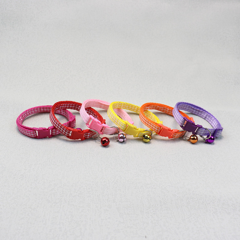 1 ΤΕΜ. Χαριτωμένο κολάρο γάτας Μικρό κολάρο για κουτάβι για γάτα Φιόγκο Κολιέ με κουδούνι για σκύλους Τσιουάουα για κατοικίδια