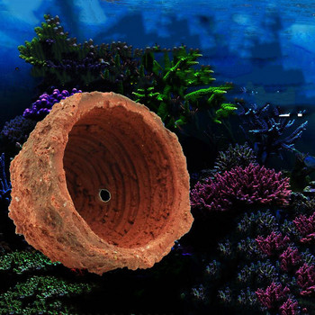 Anemone Nest Prevent Running Away Πηλός και ζωντανός βράχος κατασκευασμένος για φυτά ενυδρείου με δεξαμενή υφάλων