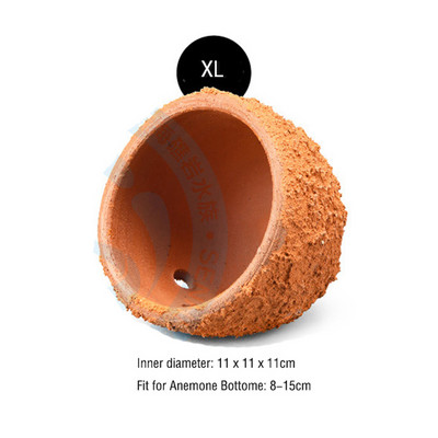 Anemone Nest takistab ärajooksmist savi ja elava kiviga, mis on loodud akvaariumi reeftanki akvaariumitaimede jaoks