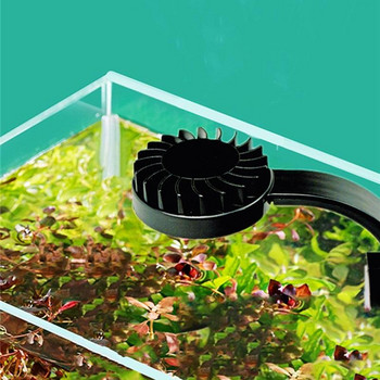 USB зареждане Малка аквариумна LED лампа с отделен превключвател за захранване Висока яркост Мини лампа с водна трева Аквариум