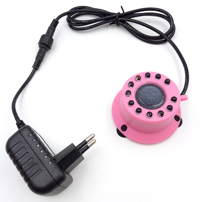 AC 100-240V 12 LED-uri Lampă de piatră cu bule de aer Lumini submersibile Piatră de aer Decor pentru acvariu Decor de lumină pentru rezervor de pește