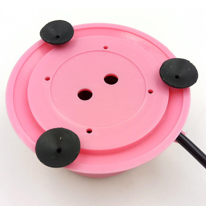 AC 100-240V 12 LED-uri Lampă de piatră cu bule de aer Lumini submersibile Piatră de aer Decor pentru acvariu Decor de lumină pentru rezervor de pește