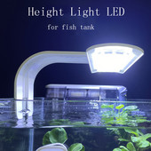 Lumină LED pentru rezervor de pește Rezistent la picurare Rezistent la apă Abur Iluminare economisitoare de energie Rezervor de iarbă umedă Lumină cu clipă Accesorii pentru acvariu