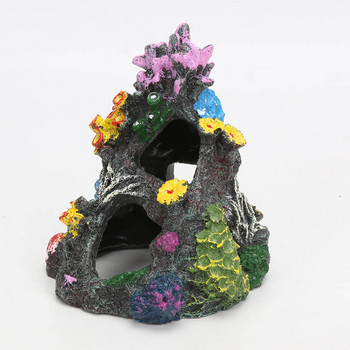 Τεχνητή διακόσμηση ενυδρείου Coral Mountain Synthetic Resin Coral Dazzling Stone για Διακόσμηση Ενυδρείου για Δεξαμενή Ψαριών AA0060