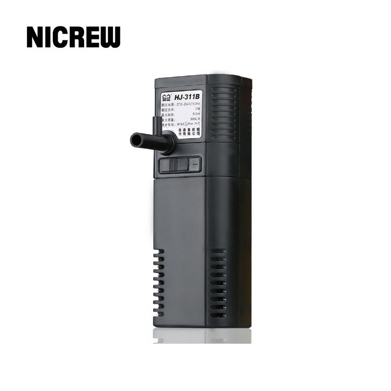 220V SUNSUN mini nano clădire filtru intern pompă de oxigen submersibilă pește broască țestoasă acvariu apă plante purificator rezervor acuario