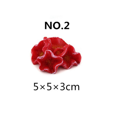 Simulacija živopisnih koraljnih ukrasa od smole za akvarij Umjetni koralj za ukrase za akvarijum Šareni koralj za ukrase za akvarijum