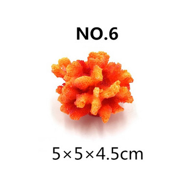 Simulacija živopisnih koraljnih ukrasa od smole za akvarij Umjetni koralj za ukrase za akvarijum Šareni koralj za ukrase za akvarijum