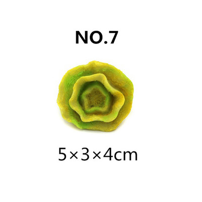 Simulacija živopisnih koraljnih ukrasa od smole za akvarij Umjetni koralj za ukrase za akvarijum Šareni koralj za ukrase za akvarijum
