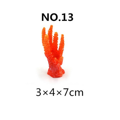 Simulacija živopisnih koraljnih ukrasa od smole za akvarij Umjetni koralj za ukrase za akvarijum Šareni koralj za ukrase za akvarijum