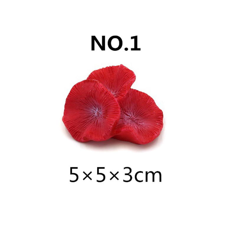 Simulacija živopisnih koraljnih ukrasa od smole za akvarij Umjetni koralj za ukrase za akvarijum Šareni koralj za ukrase za akvarijum