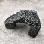 Ρητίνη Aquatic Στολίδι Δεξαμενή ψαριών Χελώνα Τρίποδα Μπαλκόνι Αναρρίχησης Σκάλα Παιχνίδι Τοπίο Διακόσμηση Ενυδρείου