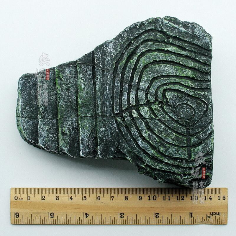 Ρητίνη Aquatic Στολίδι Δεξαμενή ψαριών Χελώνα Τρίποδα Μπαλκόνι Αναρρίχησης Σκάλα Παιχνίδι Τοπίο Διακόσμηση Ενυδρείου