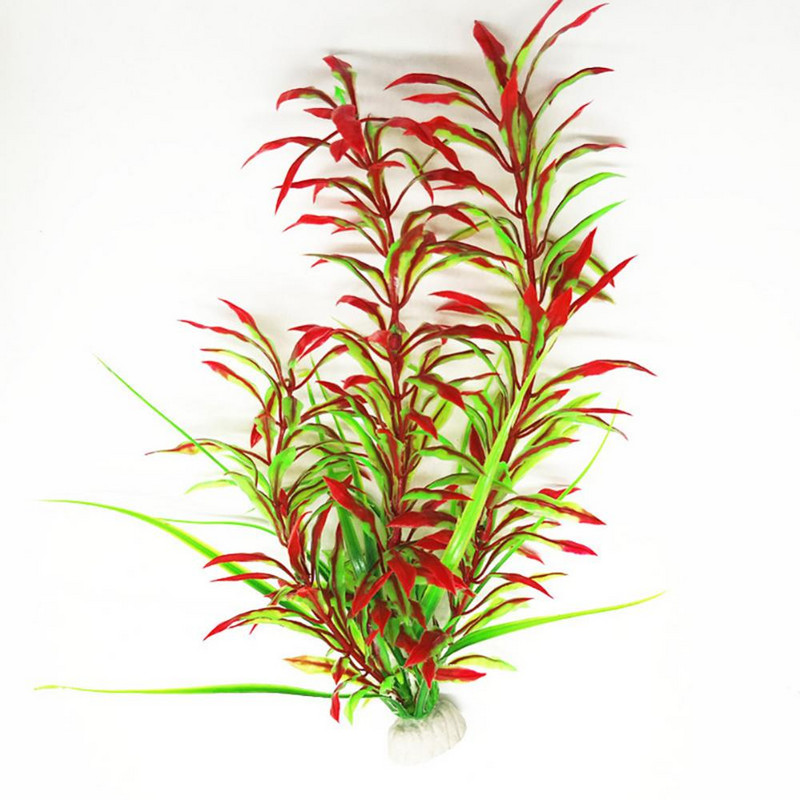 Akvaariumi haljastuskaunistus Taim Vesi Rohi Plastik Kunstlik haljastus Kaunistus Akvaarium Akvaariumi simulatsioon vee-pla