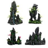 Akvaariumi kaunistustarvikud Akvaariumi haljastus Kunstlikud dekoratiivsed kivid Ornamendid Simulatsioon Kiviktaimla Veemaastiku sisekujundus