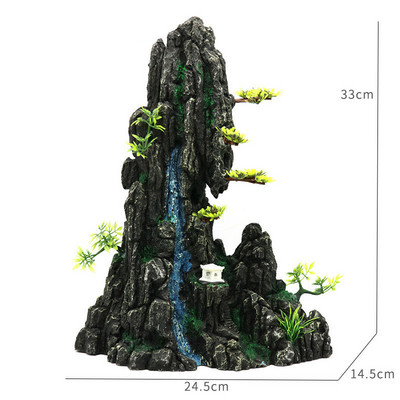 Akvaariumi kaunistustarvikud Akvaariumi haljastus Kunstlikud dekoratiivsed kivid Ornamendid Simulatsioon Kiviktaimla Veemaastiku sisekujundus
