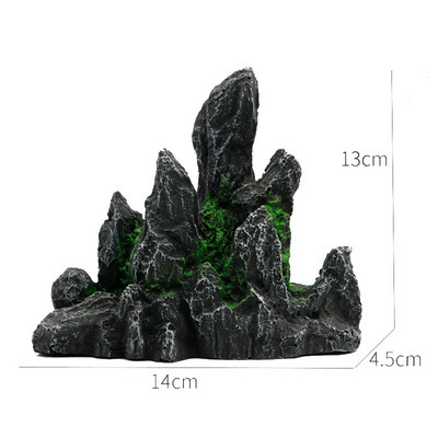 Akvaariumi kaunistustarvikud Akvaariumi haljastus Kunstlikud dekoratiivsed kivid Ornamendid Simulatsioon Kiviktaimla Veemaastiku sisekujundus