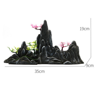 Akvaariumi kaunistustarvikud Akvaariumi haljastus Kunstlikud dekoratiivsed kivid Ornamendid Simulatsioon Kiviktaimla Veemaastiku sisekujundus