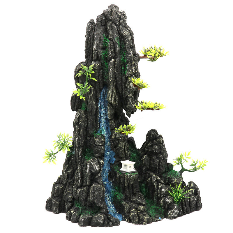 Akvaariumi kaunistustarvikud Akvaariumi haljastus Kunstlikud dekoratiivsed kivid Ornamendid Simulatsioon Kiviktaimla Veemaastiku sisekujundus