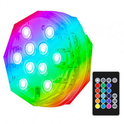 Akvaariumi akvaariumi akvaariumi RGB valgusti praktiline suure heledusega kompaktse suurusega veealune basseinilamp akvaariumi jaoks