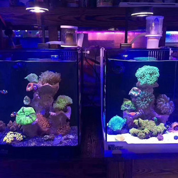 Високомощна 18 W LED лампа за аквариум Нано морски водни светлини за растителна солена вода Аквариум Морски коралов риф Нано аквариум