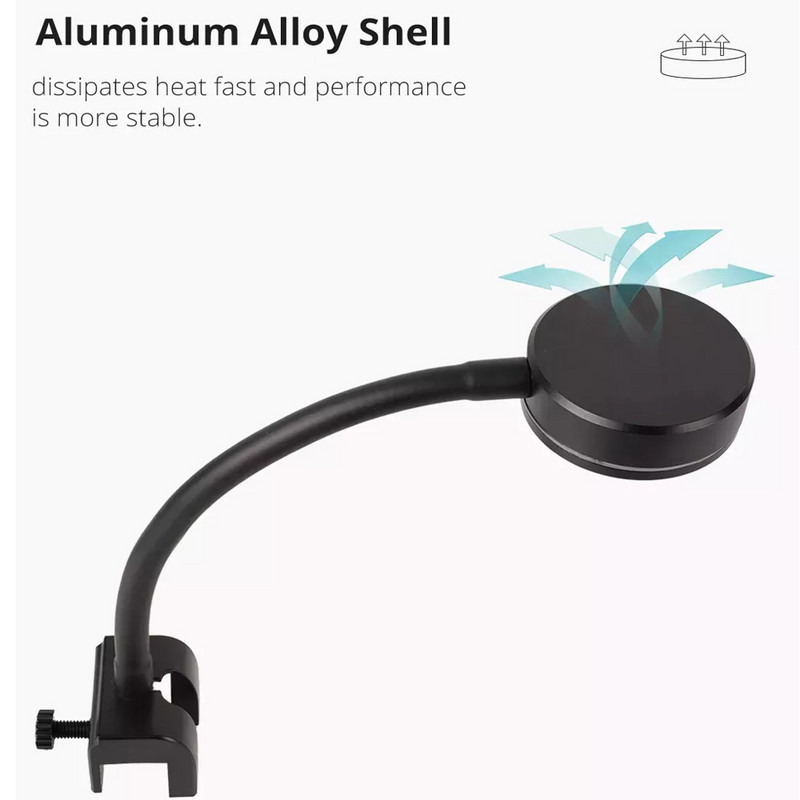 LED svjetiljka za akvarij velike snage 18 W Nano svjetla za morsku vodu za morske morske akvarijske morske morske vode s morskim grebenima Nano spremnik za biljke