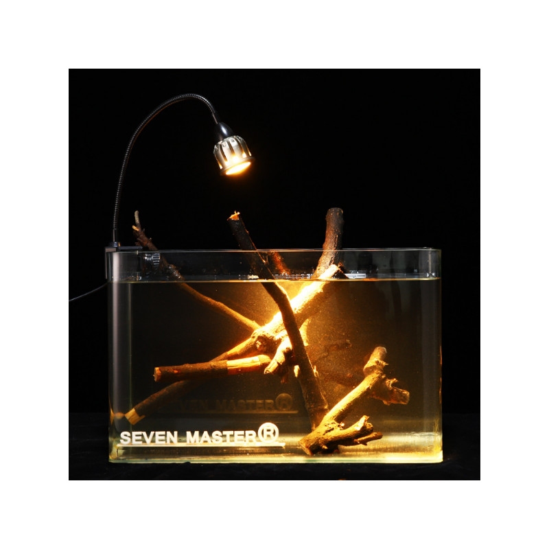 FishTankSpotlight akvaariumi klamber akvaariumi valgus akvaariumi merepaak Lõuna-Ameerika paagi prožektor LED valgus öövalgusnupp