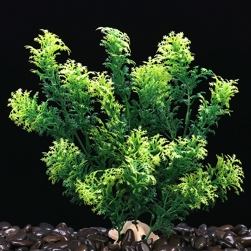 Fish Tank Simulation Aquatic Plants Σετ Ενυδρείου Διακόσμηση Πλαστικά φυτικά στολίδια Underwater World Landscape Aquarium Supplies