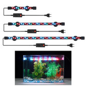 18-58cm EU/US Plug Aquarium Light RGB LED Αδιάβροχο Φωτιστικό Κλιπ Δεξαμενής Ψαριών Υποβρύχιο Διακοσμητικό Φωτιστικό Φωτιστικό Φωτιστικό Grow 90-260V