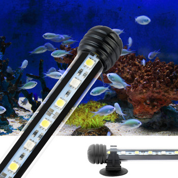синьо/бяло 19/28/38/48cm потопяема осветителна лампа led аквариумна светлина за аквариум осветителна пръчка за аквариум водоустойчива лампа