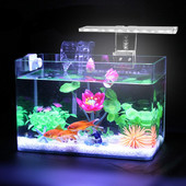 Πολυλειτουργικό Φωτιστικό LED Δεξαμενής Ψαριών Διαφανές Κλιπ Φωτισμού Ενυδρείου Αξεσουάρ Επέκτασης Πλακέτας Φωτιστικών Τοίχων