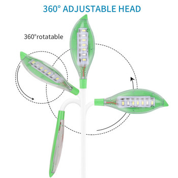 Φωτιστικό USB Ενυδρείου Mini Aquatic Plant Light LED Διακοσμητικό Φωτιστικό Φωτιστικό Φωτιστικό για Μικρή Δεξαμενή Ψαριών