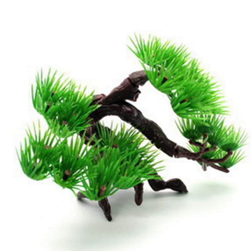 Simulare de plante în ghiveci de festival de 13 cm, bonsai decorativ, brad de pin artificial, pentru birou, rezervor, acvariu, bricolaj, accesorii ornamentale
