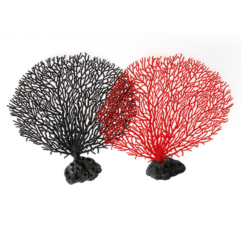 Coral Tree Aquarium Tank Simulation Διακόσμηση τεχνητής ρητίνης Μαλακό στολίδι C6UE