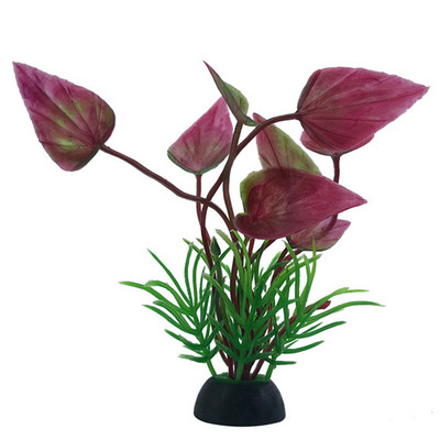 Διακόσμηση δεξαμενής ψαριών Υδάτινα φυτά Τεχνητά ρεαλιστικά πλαστικά ψεύτικα φυτά ενυδρείου Fish tank Fish & Aquatic Pet Supplies