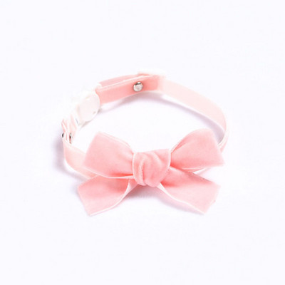 Guler de pisică reglabil cu fundă de catifea cu guler de siguranță cu clopot Guler pentru pisici pentru pisică cu colecție de culori clasice Cățeluș de companie Câine mic