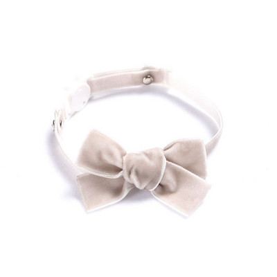 Guler de pisică reglabil cu fundă de catifea cu guler de siguranță cu clopot Guler pentru pisici pentru pisică cu colecție de culori clasice Cățeluș de companie Câine mic