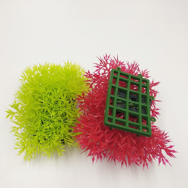 Kunstlik akvaariumi taimede dekoratiivpaak, sukeldatud kaunistus, akvaariumi kaunistus muru 1 tk