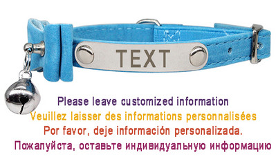 Arc personalizat guler pisică ID personalizat reglabil de siguranță catifea moale cu guler pentru câine cu clopoțel gravură gratuit cățeluș pisicuțe colier