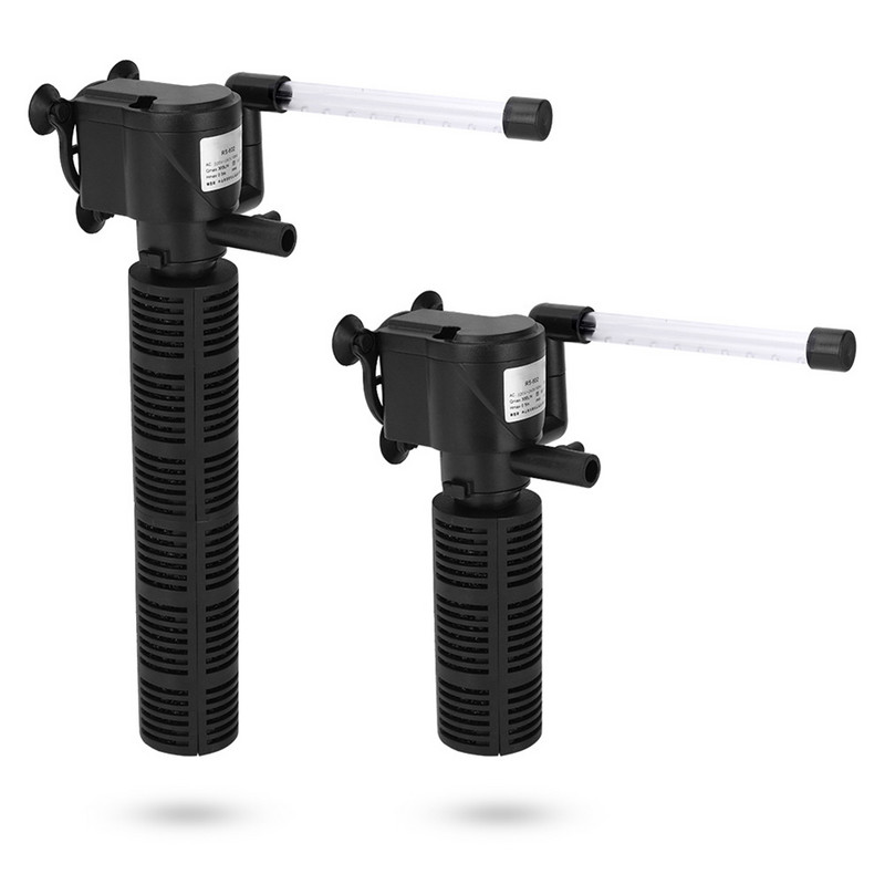 Kalapaagi õhutus sukeldatav filter akvaariumi veepuhastaja lainetegija käsn kalapaagi biokeemiline käsnfiltri pump