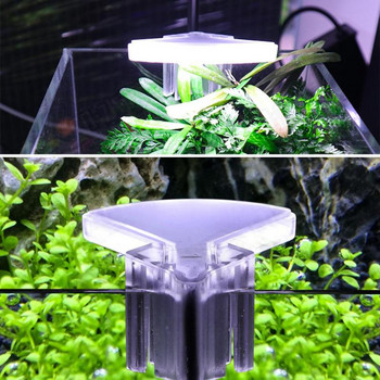 Мини водоустойчив клип LED лампа за аквариум Fish Tank Aquatic Plants Grow Lamp