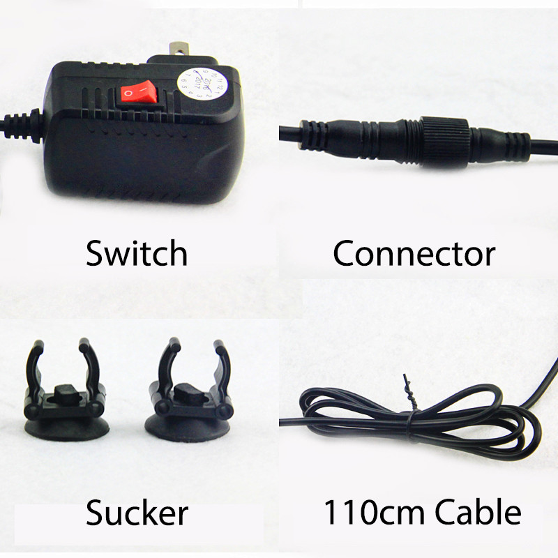 Lumină subacvatică cu led pentru acvariu, lampă pentru acvariu cu plante pentru rezervor de pește, lampă cu led submersibil pentru bară, lampă cu led pentru acvariu rezistentă la apă