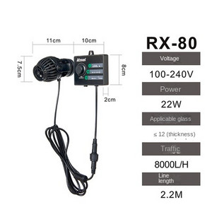 ATMANi kalamahuti akvaariumi lainepump korall RX-40 RX-80 RX-120 väikese voolupumba sukelpump reguleeritav sagedusmuundur