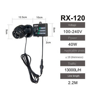ATMANi kalamahuti akvaariumi lainepump korall RX-40 RX-80 RX-120 väikese voolupumba sukelpump reguleeritav sagedusmuundur