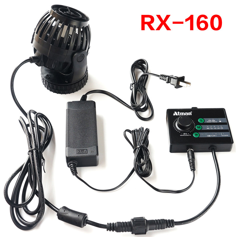 ATMANi kalamahuti akvaariumi lainepump korall RX-40 RX-80 RX-120 väikese voolupumba sukelpump reguleeritav sagedusmuundur